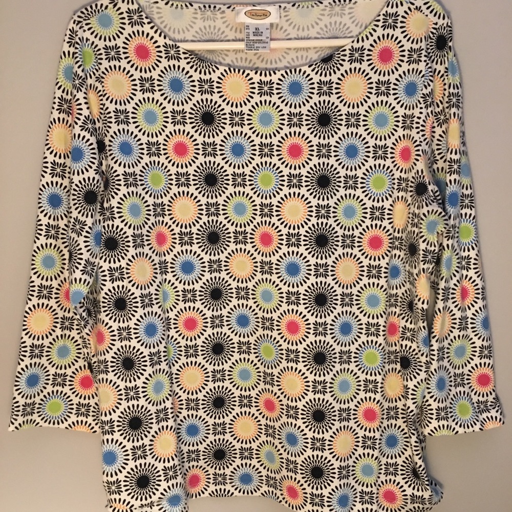 Talbots 3/4 sleeve never worn top XL